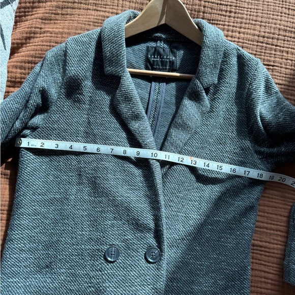 Anthropologie Sanctuary Longline Knit Blazer Gray Size XS - Picture 9 of 13